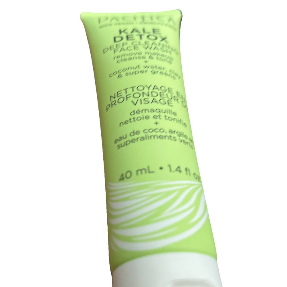 Pacifica, Wash Face Detox Deep Cleaning Kale, 1.4 Fl Oz